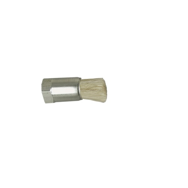 1/4" D Body Horsehair Fill .038" Orifice Female Thread Flow Thru Brush